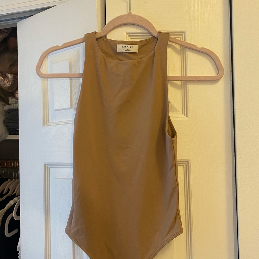 Nude Babaton bodysuit
